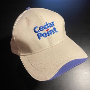 Cedar Point Employee Only "Values Award Recipient" Hat Tan & Blue OS